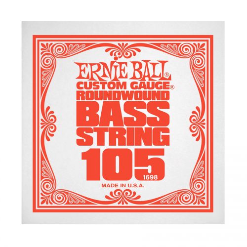 Ernie Ball corda singola 1698 Nickel Wound Bass .105