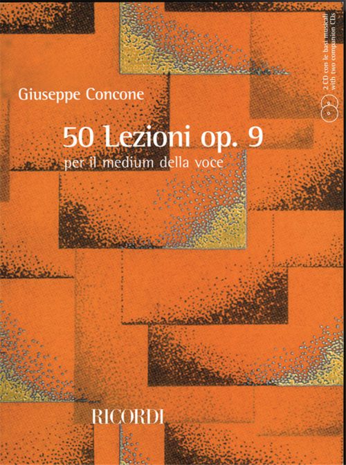 50 Lezioni Op. 9 - Giuseppe Concone + 2CD