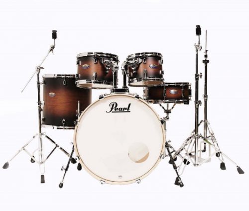 PEARL DECADE MAPLE 5pz SATIN BROWN BURST + HARDWARE