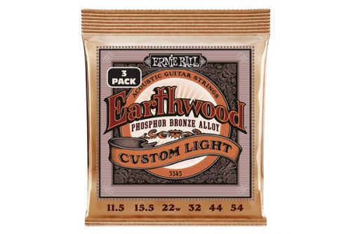 ERNIE BALL - 3545 ERTHWD CUSTOM LIGHT PHOS 11.5 54