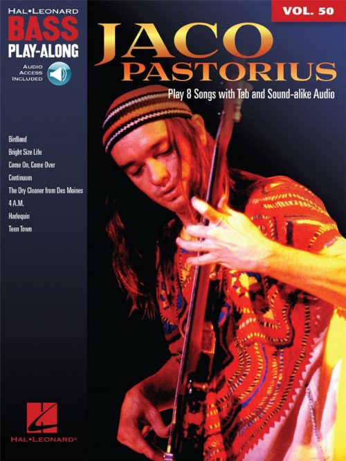 JACO PASTORIUS BASS PLAY ALONG + AUDIO-ONLINE