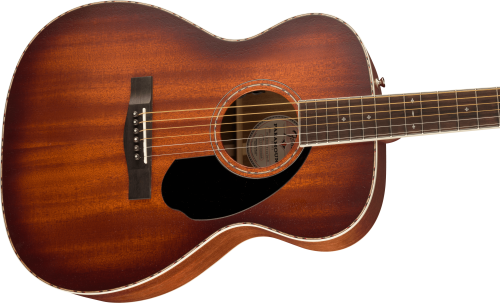 FENDER PARAMOUNT PO-220E ORCHESTRA ACB MAHOGANY ACUSTICA ELETT + CUSTODIA