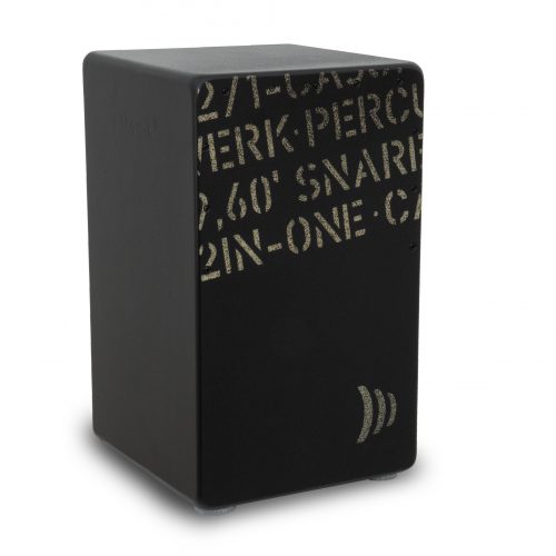 SCHLAGWERK CP404 PB - 2INONE SNARE CAJON "PITCH BLACK" - LARGE - LIMITED EDITION