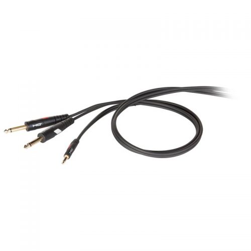 Die Hard Gold AUDIO.CABLE.3.5ST-2*6.3MN.BK.3M