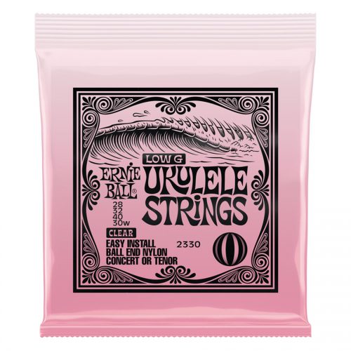 Ernie Ball muta di corde 2327 per Ukulele low G Clear