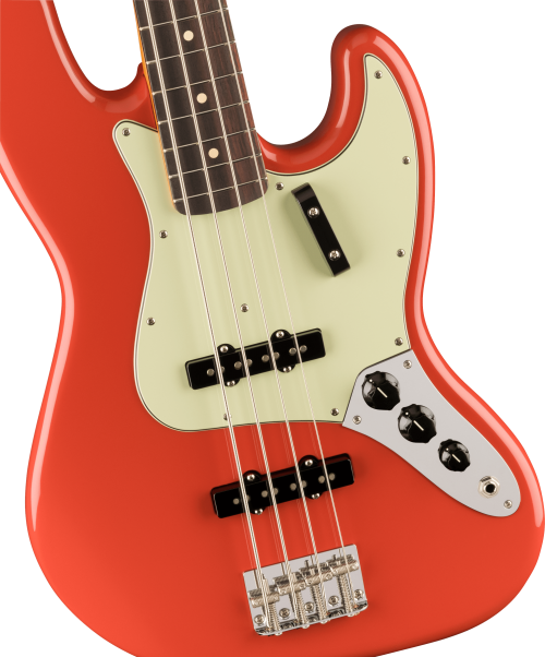 Fender Vintera II '60s Jazz Bass®, Rosewood, Fiesta Red