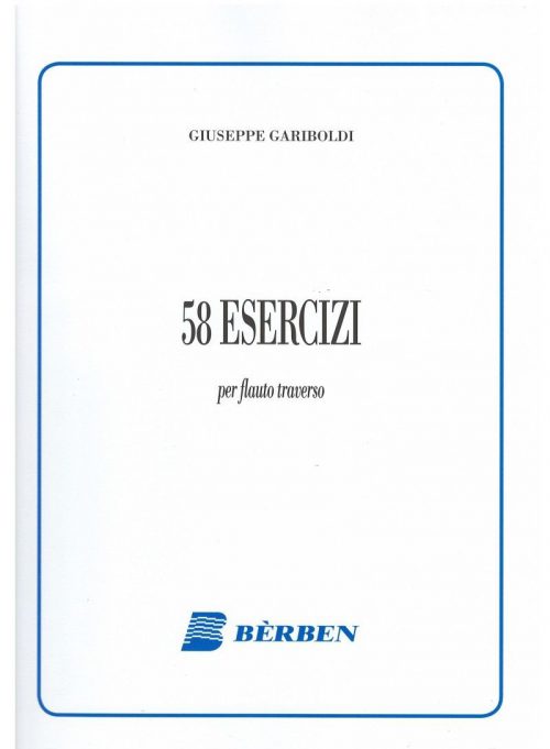 GARIBOLDI IL METODO 58 ESERCIZI PER FLAUTO