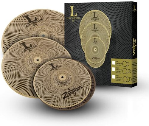 Zildjian pack L80 Low Volume LV468: ride + hi-hat + crash