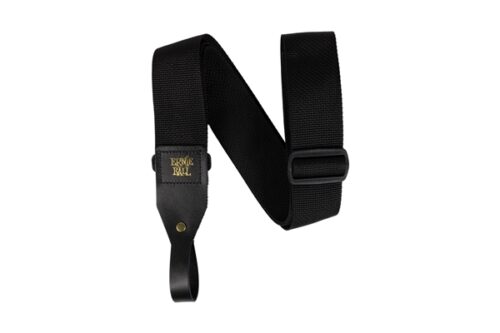 ERNIE BALL - 5365 POLYPRO ACOUSTIC GTR STRAP BLACK