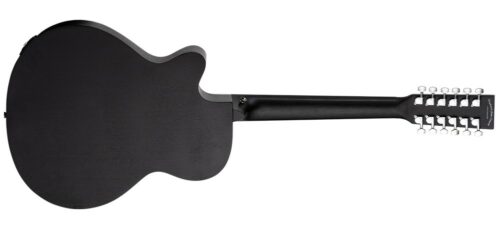 TANGLEWOOD TWBB SFCE 12 CORDE CHITARRA ACUSTICA ELETTRIFICATA BLACK SATIN