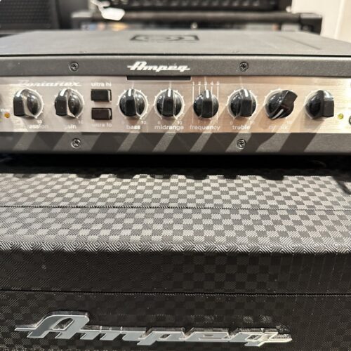 AMPEG PORTAFLEX PF500 AMPLIFICATORE PER BASSO + CASSA PF 210 HE USATO