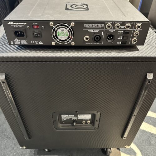 AMPEG PORTAFLEX PF500 AMPLIFICATORE PER BASSO + CASSA PF 210 HE USATO