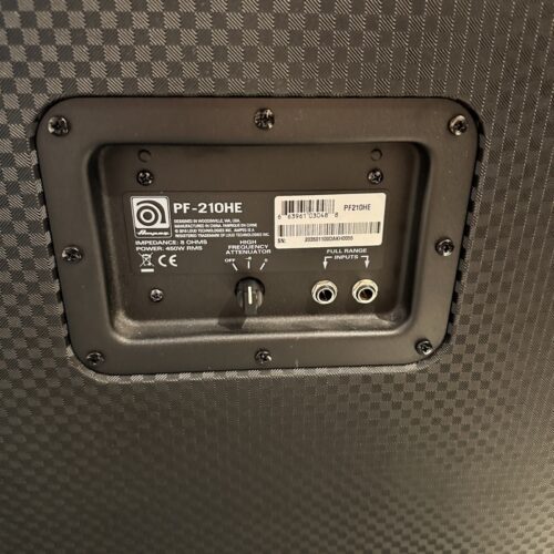 AMPEG PORTAFLEX PF500 AMPLIFICATORE PER BASSO + CASSA PF 210 HE USATO