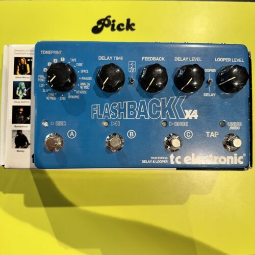 TC ELECTRONIC FLASHBACK X4 DELAY E LOOPER USATO