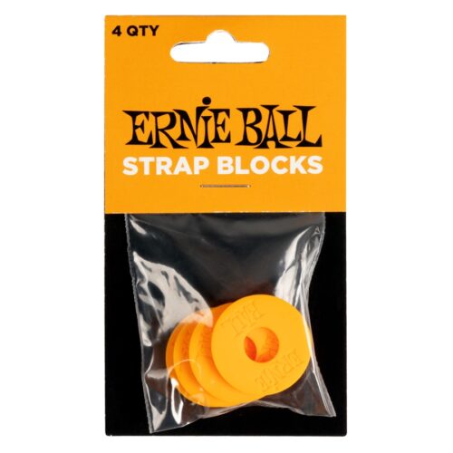 ERNIE BALL - 5621 STRAP BLOCKS ORANGE