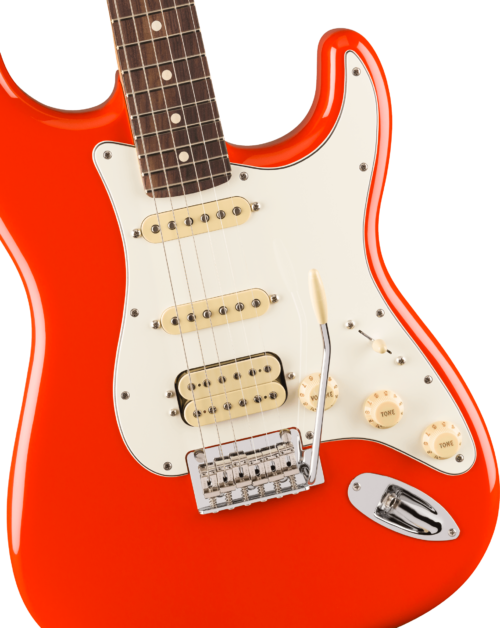 FENDER Player II Stratocaster HSS, Rosewood, Coral Red