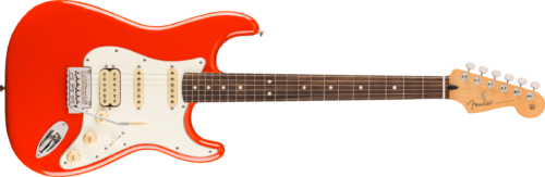 FENDER Player II Stratocaster HSS, Rosewood, Coral Red