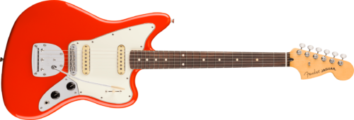 FENDER Player II Jaguar, Rosewood, Coral Red