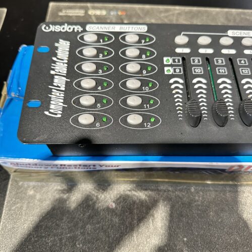 WISDOM LINE 192 CONTROLLER DMX A 192 CANALI USATO