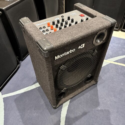 MONTARBO TRIO AMPLIFICATORE 3 CANALI 100 WATT USATO