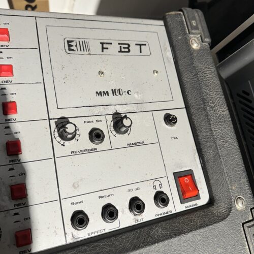 FBT MM-100 CH6 AMPLIFICATORE 6 CANALI USATO