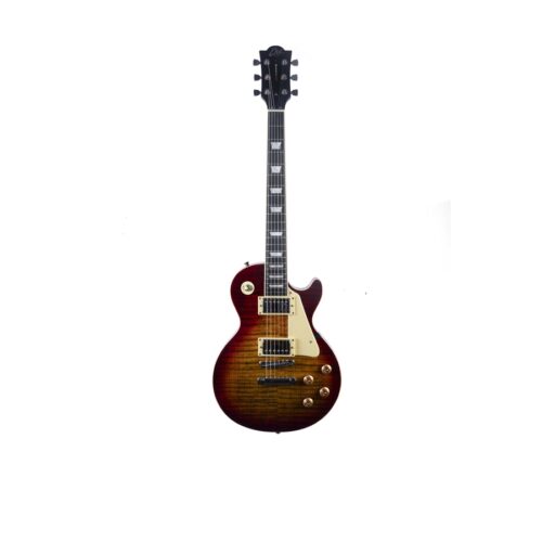 EKO LS-300 CHERRY SUNBURST CHITARRA ELETTRICA TIPO LES PAUL