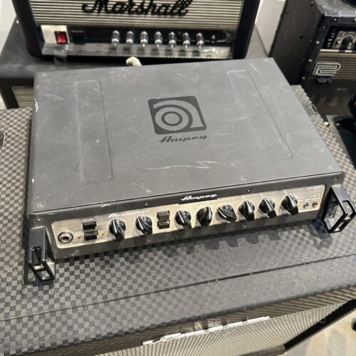 AMPEG PF500 + PF115HE AMPLIFICATORE TESTATA CASSA PER BASSO USATO