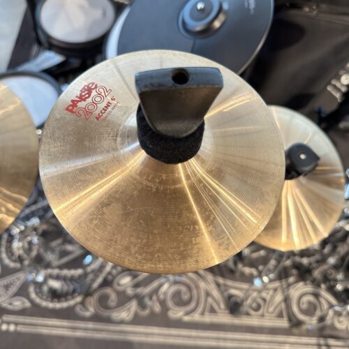 PAISTE 2002 ACCENT 6" PIATTO PER BATTERIA USATO