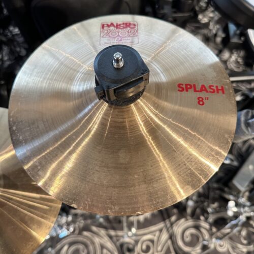 PAISTE 2002 SPLASH 8" PIATTO PER BATTERIA USATO