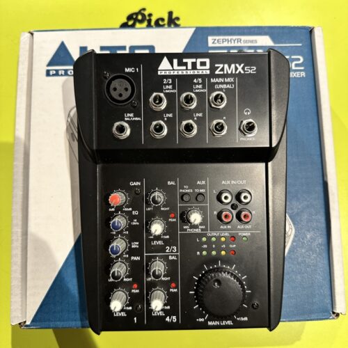 ALTO ZMX52 MIXER ANALOGICO 5 CANALI USATO