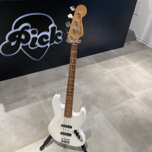 FENDER JAZZ BASS PLAYER PAU FERRO WHITE USATO