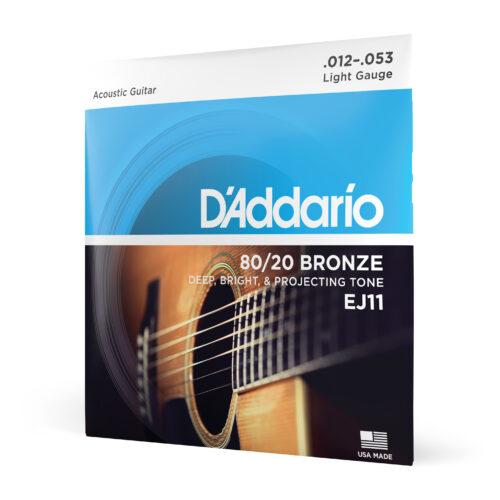 D'ADDARIO CORDE CHITARRA ACUSTICA 12 53 BRONZE