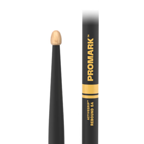 PROMARK Bacchette Rebound 5A ActiveGrip in noce americano, punta acorn in legno