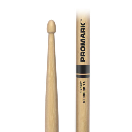 PROMARK Bacchette Rebound 7A .535&quot; Hickory Acorn, punta in legno