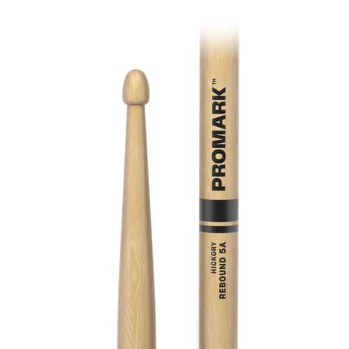 PROMARK Bacchette Rebound 5A .565&quot; Hickory Acorn, punta in legno