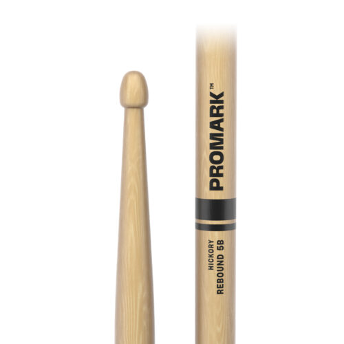 PROMARK Bacchette Rebound 5B .595" Hickory Acorn, punta in legno