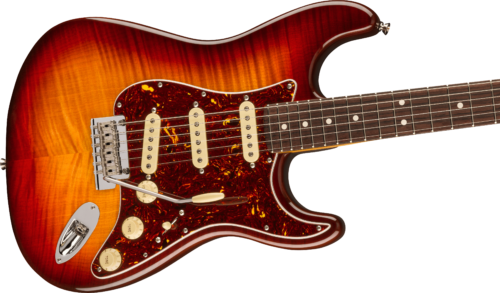 Fender American Professional II Stratocaster 70th Anniversary Comet Burst