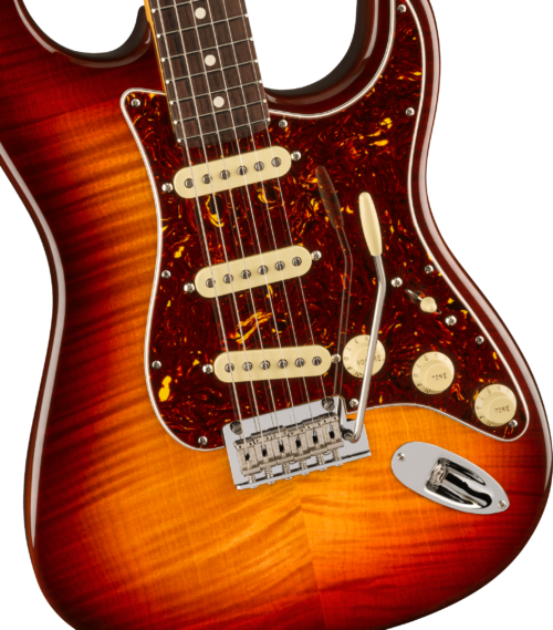 Fender American Professional II Stratocaster 70th Anniversary Comet Burst