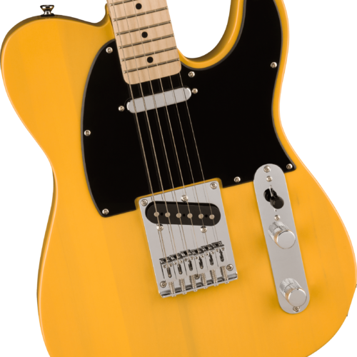 Squier Squier Sonic® Telecaster®, Maple Fingerboard, Butterscotch blonde