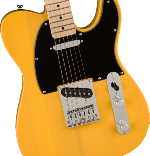 Squier Squier Sonic® Telecaster®, Maple Fingerboard, Butterscotch blonde