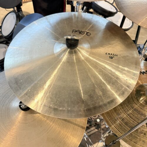 PAISTE CRASH 18" PIATTO PER BATTERIA VINTAGE USATO