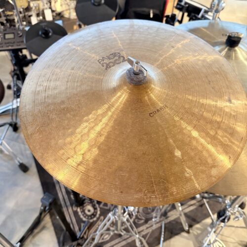 PAISTE 2002 CRASH 16" BLACK LOGO PIATTO PER BATTERIA USATO