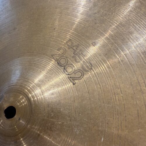 PAISTE 2002 BLACK LOGO RIDE 20" PIATTO PER BATTERIA USATO