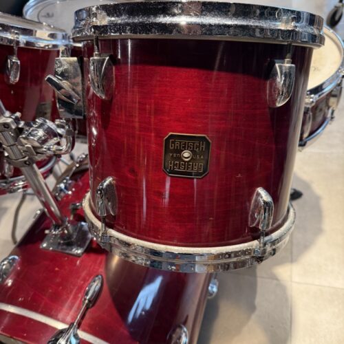 GRETSCH DRUM USA CUSTOM '80 WINE RED USATO