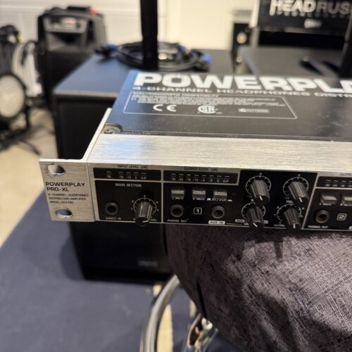 BEHRINGER POWERPLAY PRO-XL HA4700 PREAMP PER CUFFIE USATO