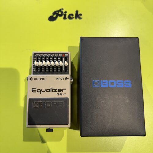 BOSS GE7 EQUALIZER EQUALIZZATORE GRAFICO PER CHITARRA USATO