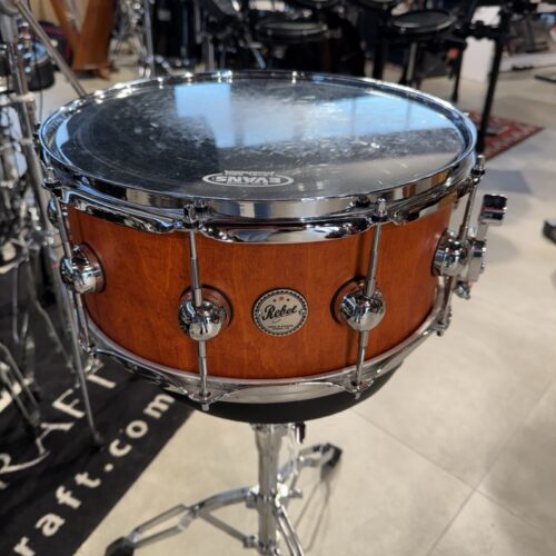 DRUM SOUND DS REBEL RULLANTE 14"X6,5" 100% IN ACERO USATO