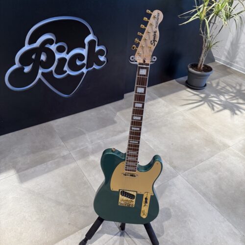 SQUIER TELECASTER 40TH ANNIVERSARY SHERWOOD GREEN METALLIC USATO