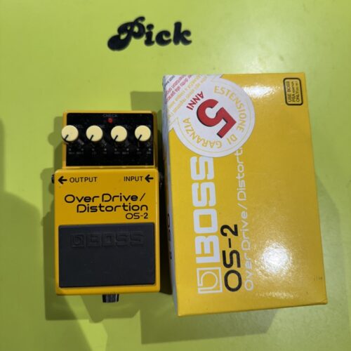 BOSS OS2 OVERDRIVE DISTORTION EFFETTO PER CHITARRA USATO