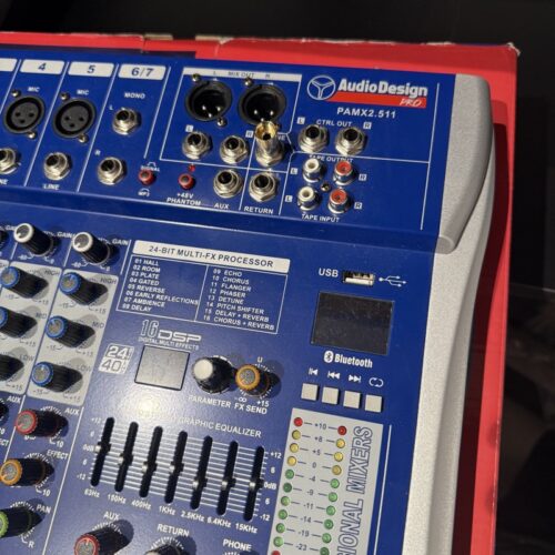 AUDIO DESIGN Mixer PAMX2.511 6 CANALI MICROFONICI USATO